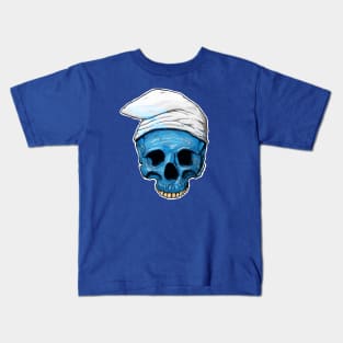 Smurf Skull Kids T-Shirt